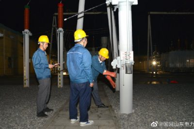 110千伏仲宮變電站強(qiáng)化設(shè)備的夜巡、特巡、節(jié)點(diǎn)測溫和隱患排查