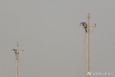 莒縣供電公司對(duì)10千伏當(dāng)門線升級(jí)改造