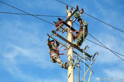 10千伏雙溝線對線路進行升級改造