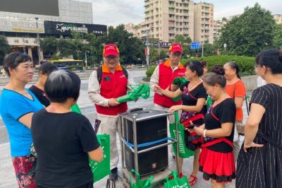 國網(wǎng)重慶綦南供電公司開展“防疫有我，愛衛(wèi)同行”志愿服務(wù)活動