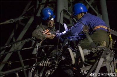 4條線路進行集中消缺維護，更換耐張線夾12只、鍍鋅端子33個