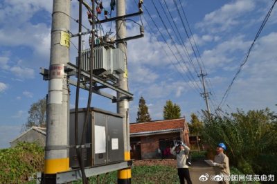對(duì)全鎮(zhèn)管轄范圍內(nèi)配電線路、設(shè)備開展巡視檢查